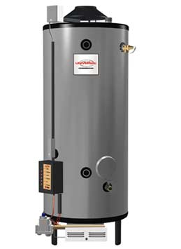 RHEEM GN100-200: (476285) 100-GALLON, 199,900 BTU, NATURAL GAS, LO NOX WATER HEATER, 6inch VENT