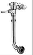 SLOAN 3011000, ROYAL 122: 3.5 GPF, 1-1/2inch BACK SPUD,  MANUAL, WATER CLOSET FLUSHOMETER