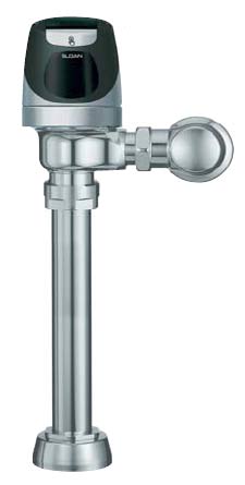 SLOAN 3370000: SOLIS DF 8111-1.6/1.1: ADA, LIGHT POWERED, SENSOR OPERATED ELECTRONIC, OPTIMA WATER CLOSET FLUSH VALVE