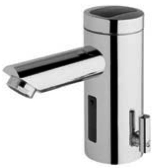 SLOAN 3335016: EAF275 CP BATTERY FAUCET, SOLAR OPTIMA FAUCET